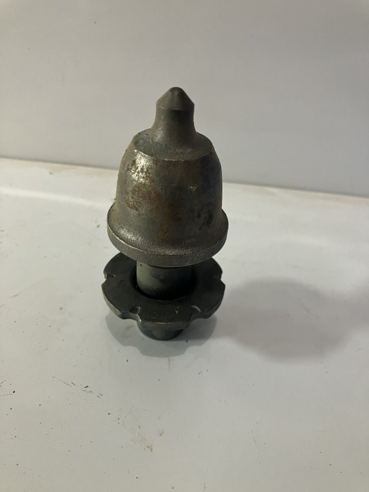 Pressure Fitted Carbide Tip Power Rake Tooth