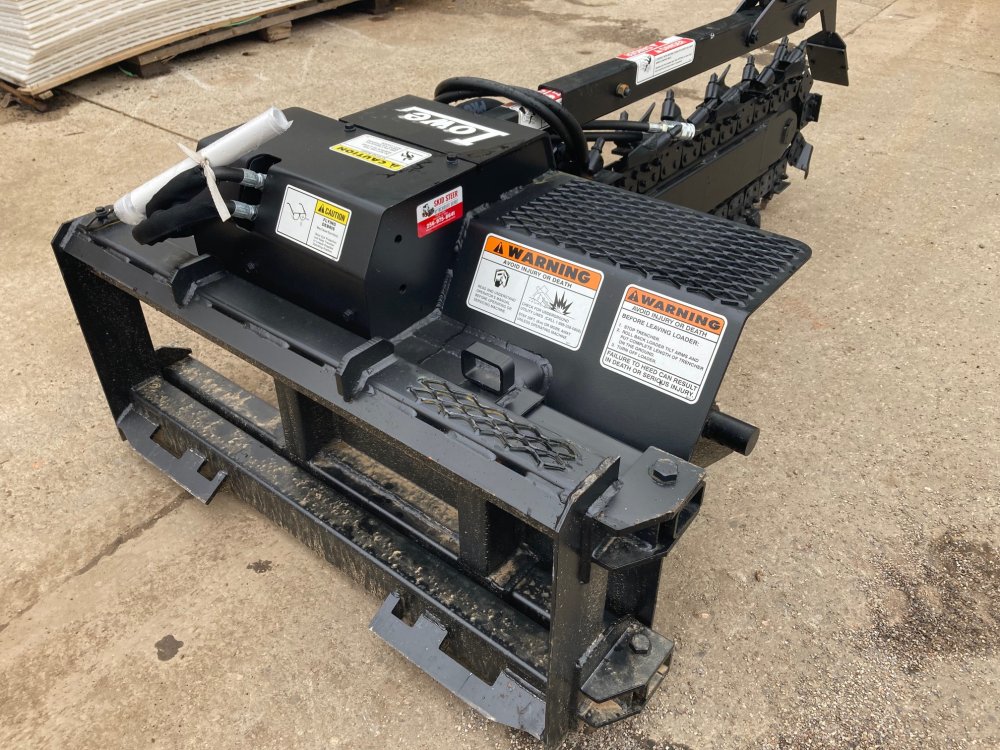 6" Wide 48" Depth Skid Steer Trencher