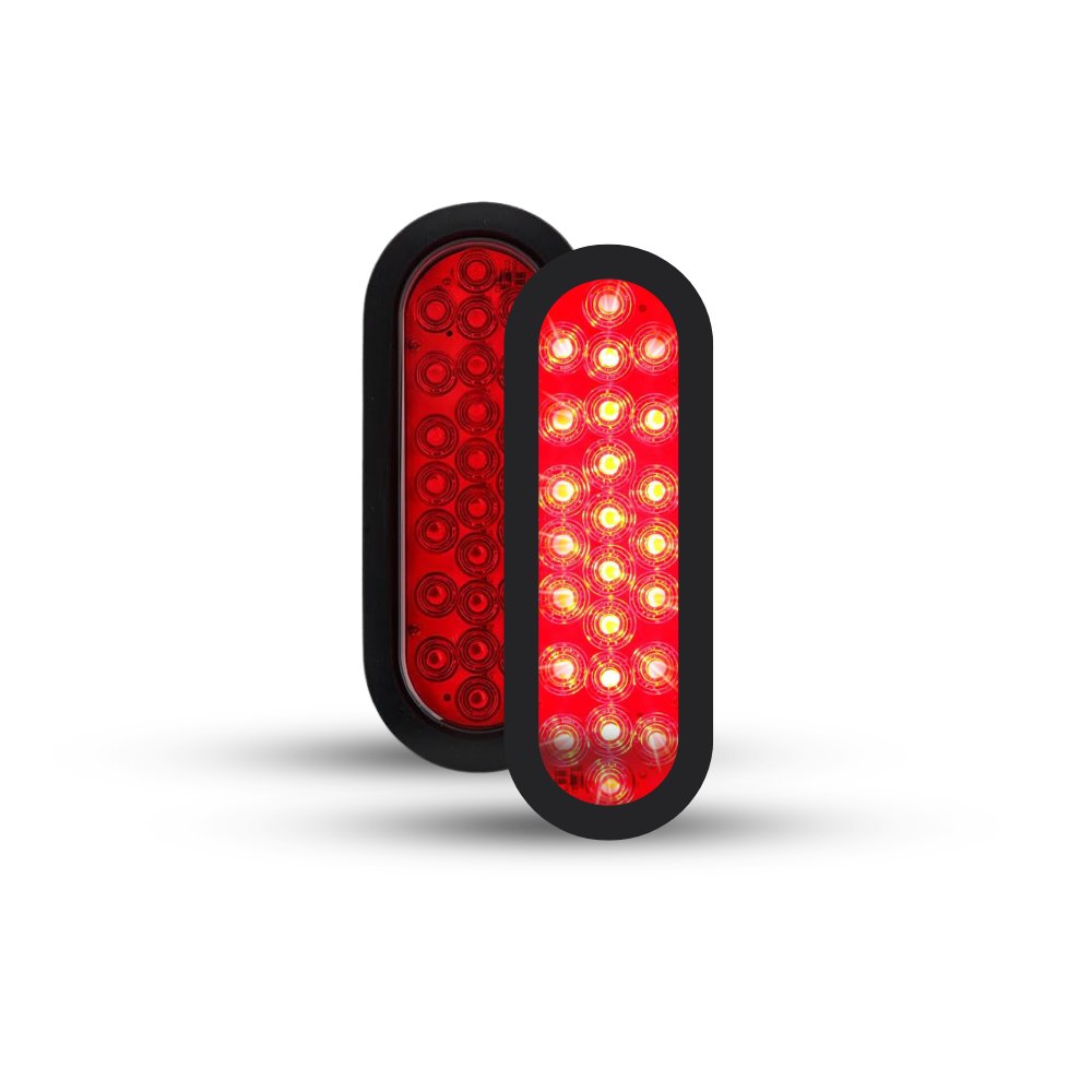 6" Oval LED Trailer Tail Light