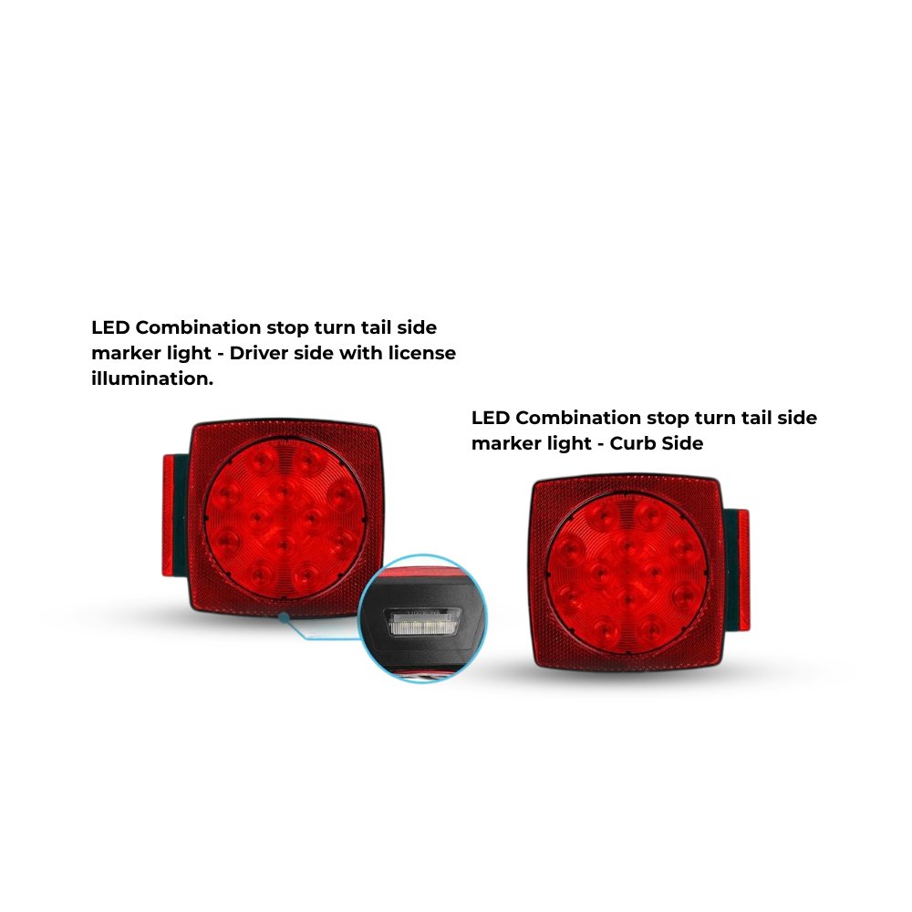 LED Stud Mount - Tail Light