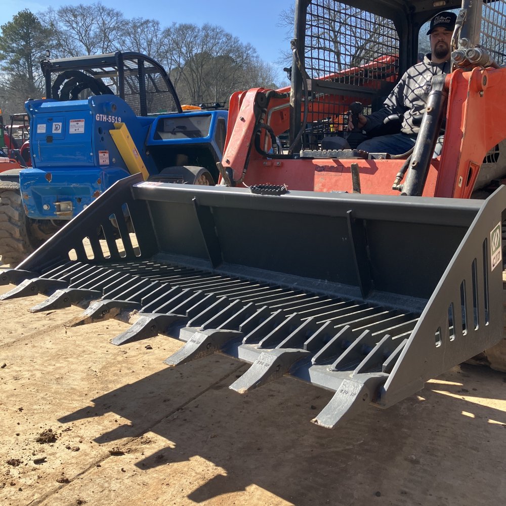 HDRB72T 72" Rock Bucket with Teeth