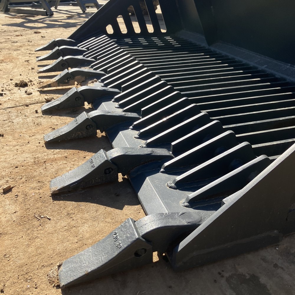 HDRB72T 72" Rock Bucket with Teeth