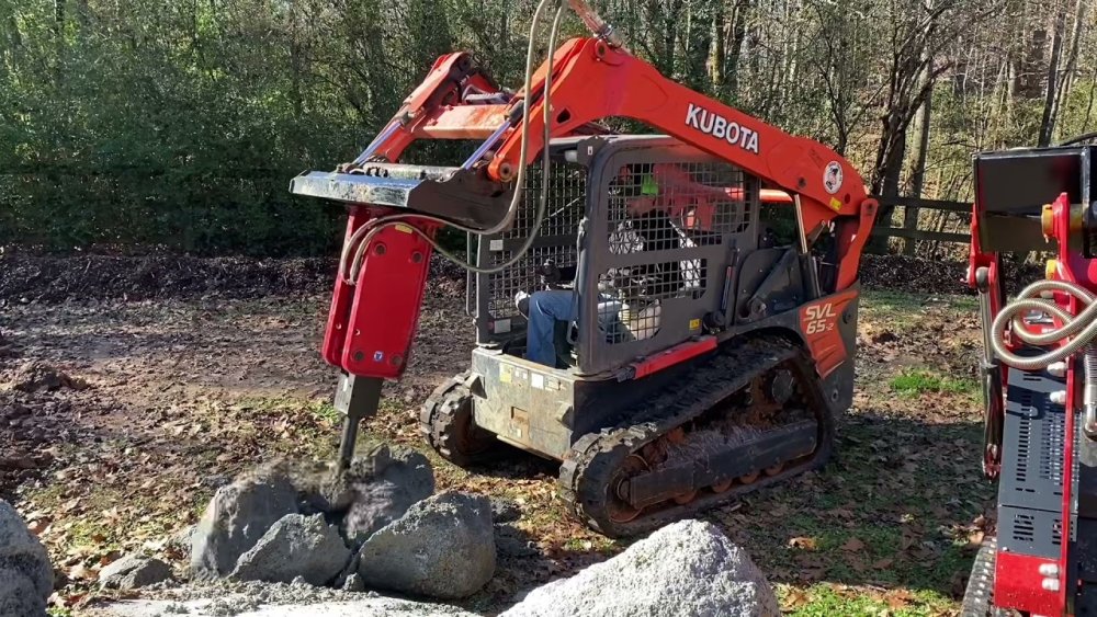 IR750SkidSteerJackHammer