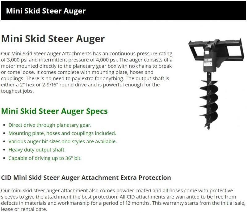 Dingo Auger Round