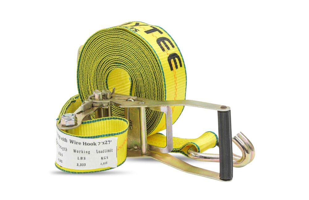 2" X 27' Ratchet Strap 3,333LB.