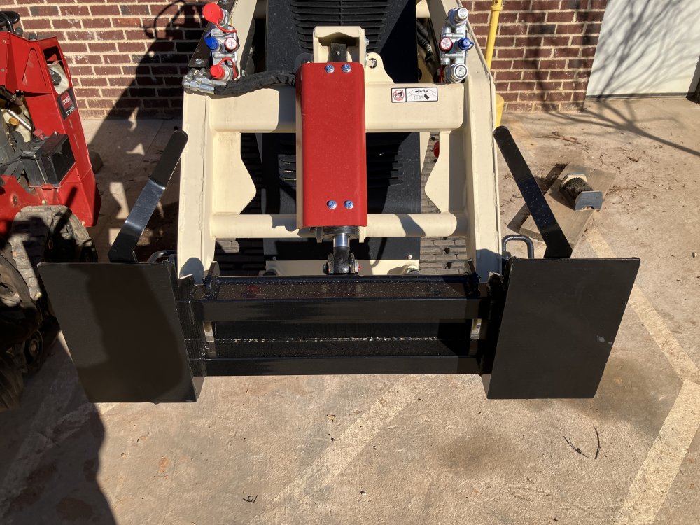 Dingo to Skid Steer Adapter Plate