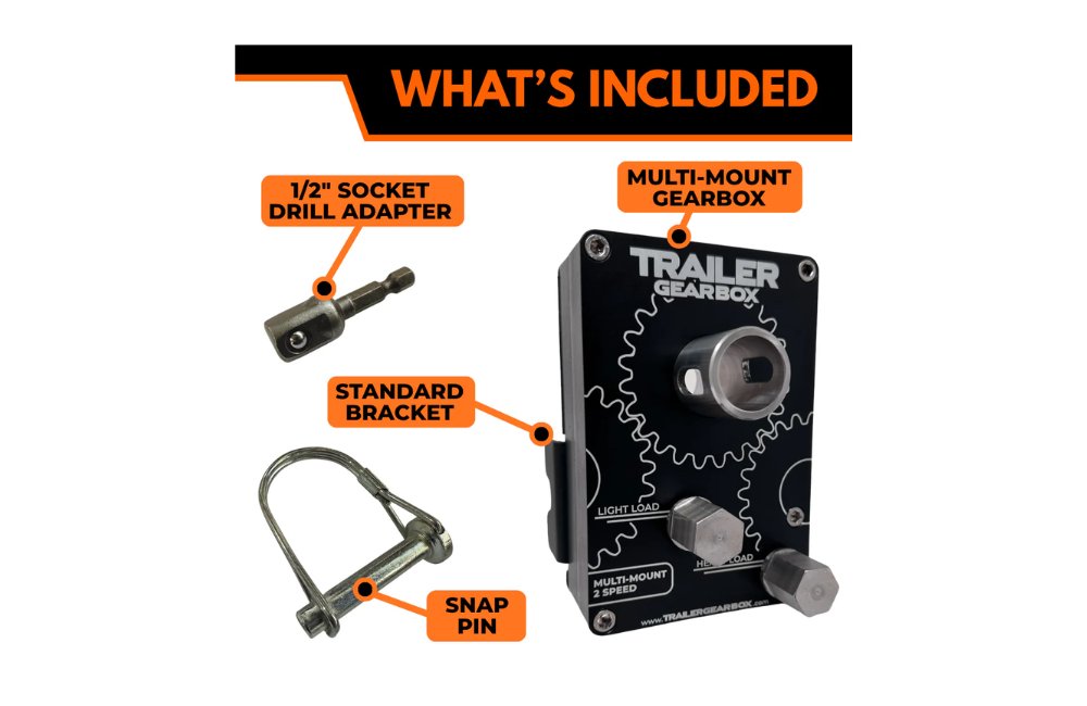 2 Speed Multi-Mount Gearbox