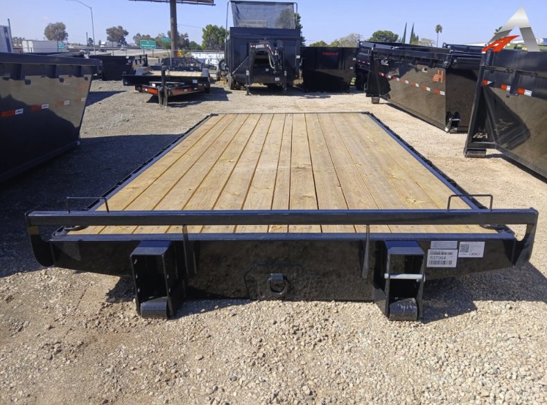 2026 Iron bull Trailers 7x16 Roll Off Flatbed