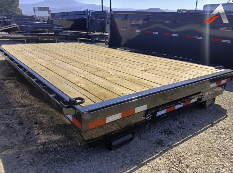 2026 Iron bull Trailers 7x16 Roll Off Flatbed