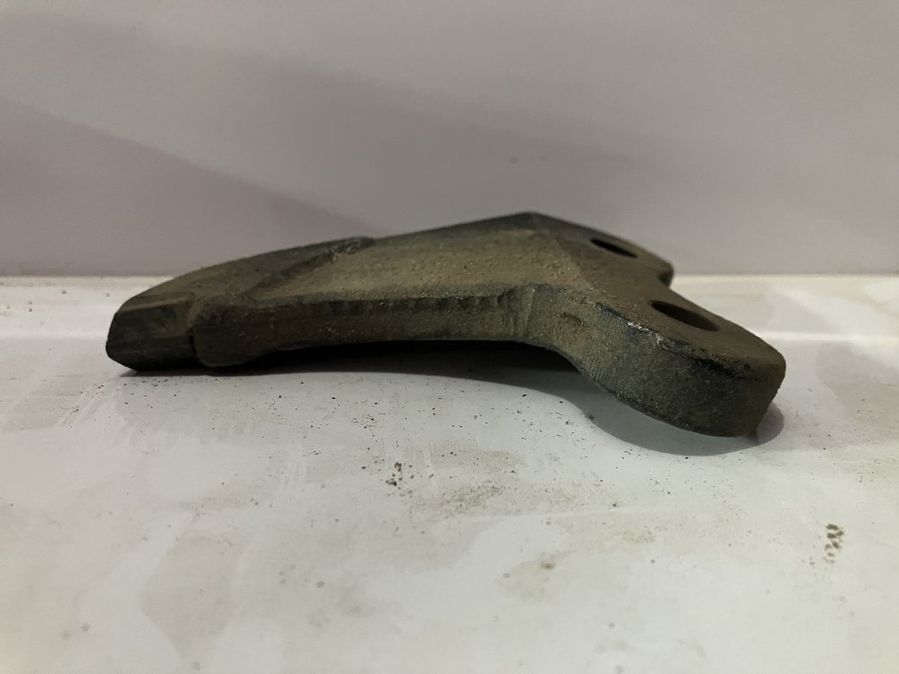 Carbide Left Curve Tooth with 1 5/8" Spacing
