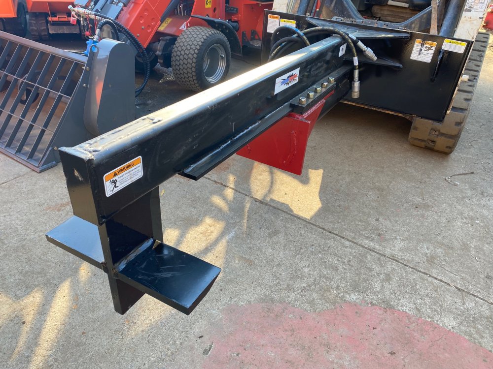 Inverted 4-way Log Splitter Attachment