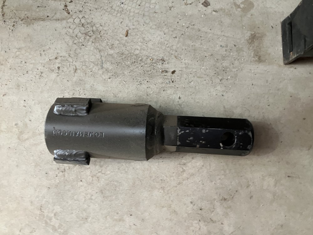 Round to Hex Adapter for Auger