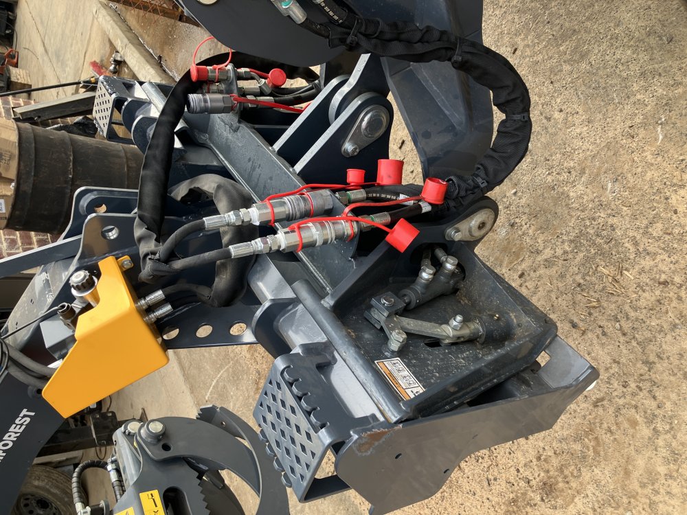 Scorpion 51" Log Grapple for Skid Steer or 3 point hitch