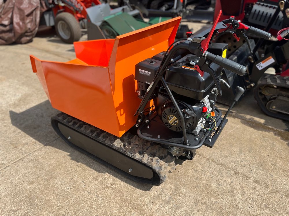 Austter 1100 lbs rated Track Dump Cart