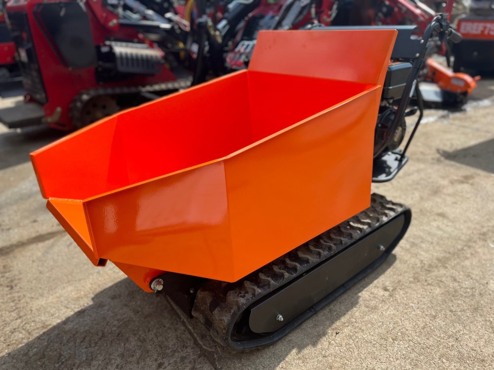 Austter 1100 lbs rated Track Dump Cart