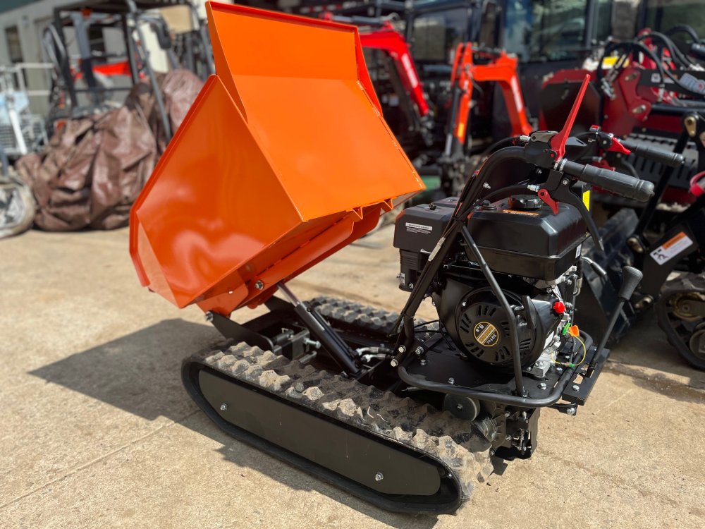 Austter 1100 lbs rated Track Dump Cart