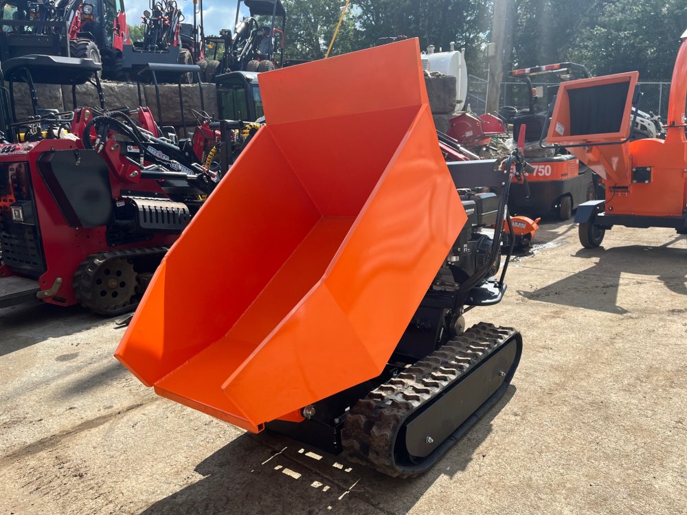 Austter 1100 lbs rated Track Dump Cart