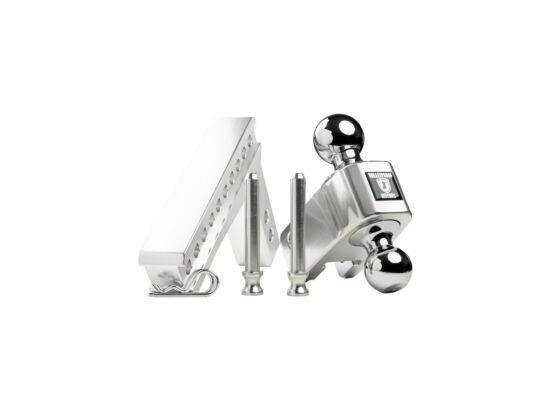BulletProof AL206 - 2.0" ALUMINUM MEDIUM DUTY 6" DROP/RISE HITCH