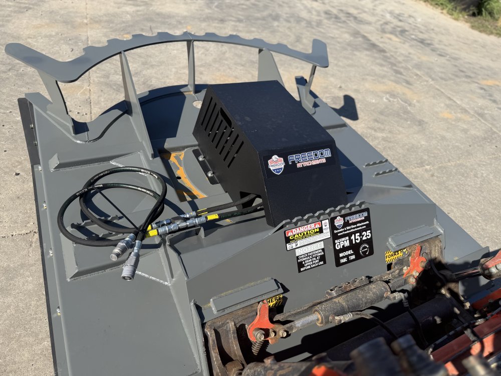72" Brush Cutter 15-25 GPM
