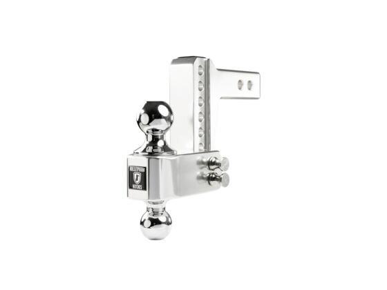 BulletProof AL204 - 2.0" ALUMINUM MEDIUM DUTY 4" DROP/RISE HITCH