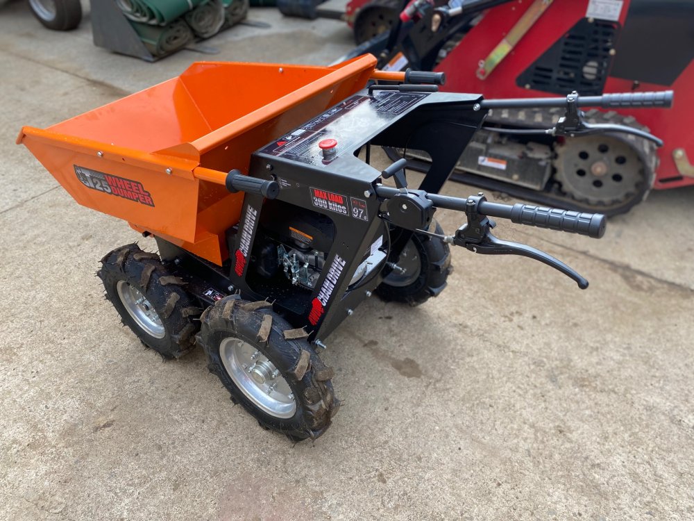 Austter 660 lbs rated Power Wheelbarrow
