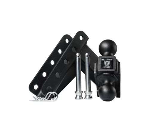 BulletProof MD254 - 2.5" HEAVY DUTY 4" DROP/RISE HITCH