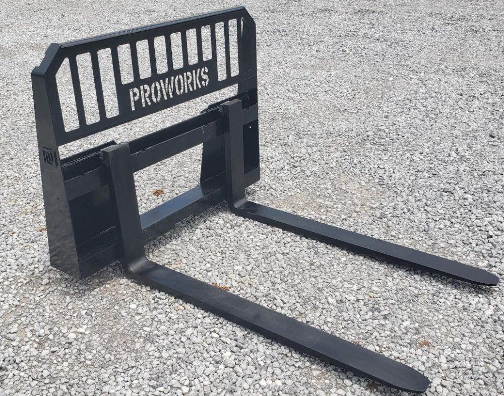 48" Xtreme Duty Pallet Forks 5500# Rated