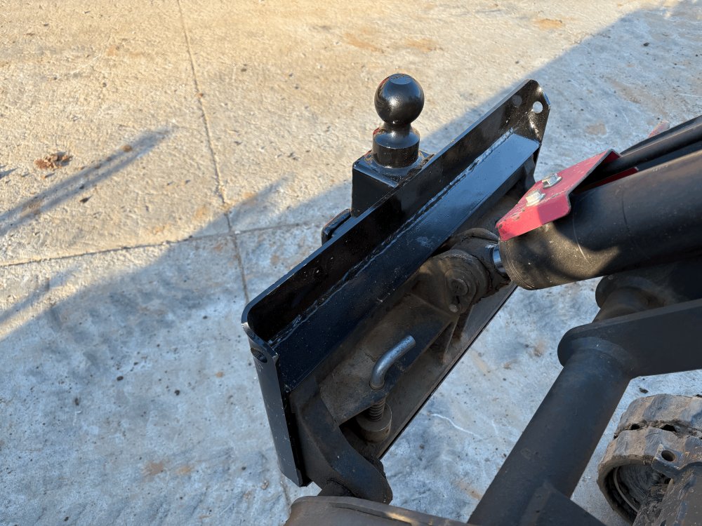 PROWorks Mini Skid Steer to Trailer Receiver Hitch Plate Attachment with Gooseneck Ball