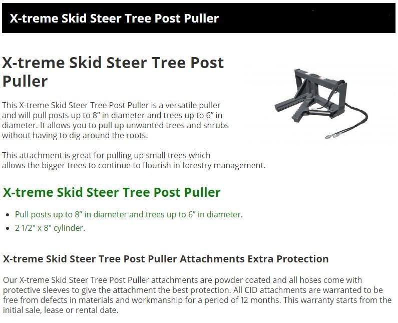Tree Post Puller
