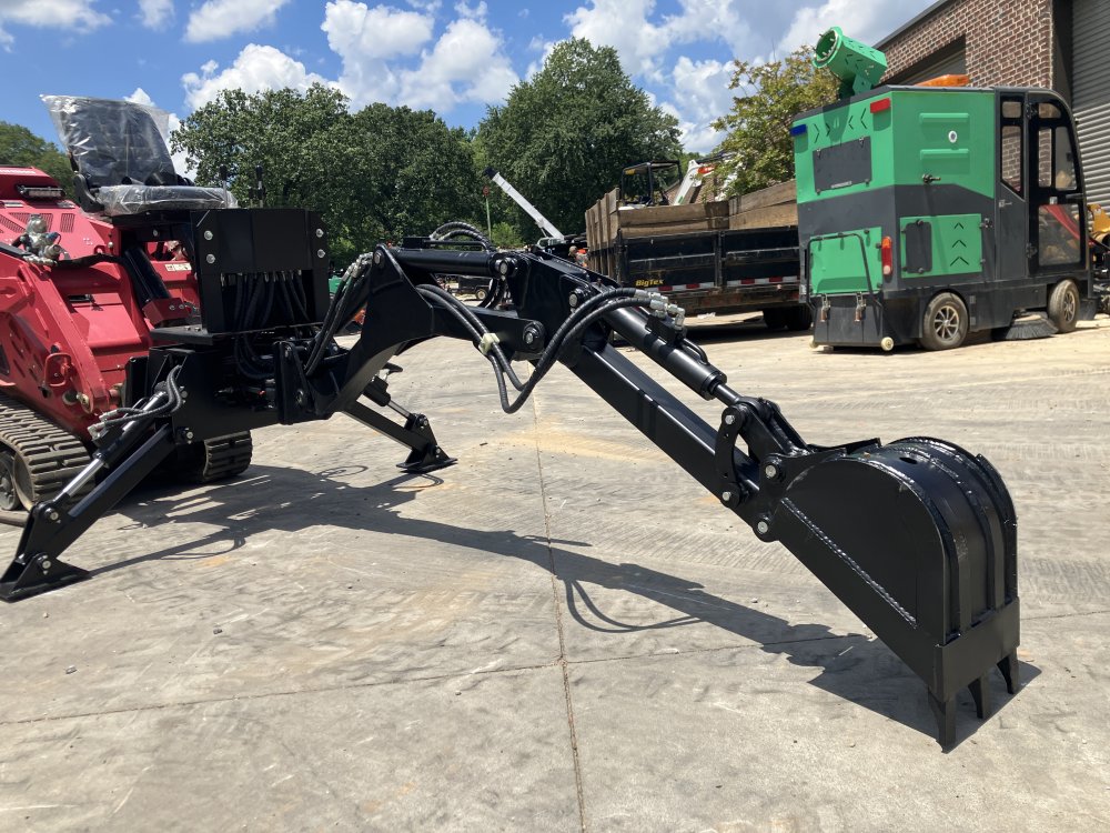Sit-on Backhoe Attachment