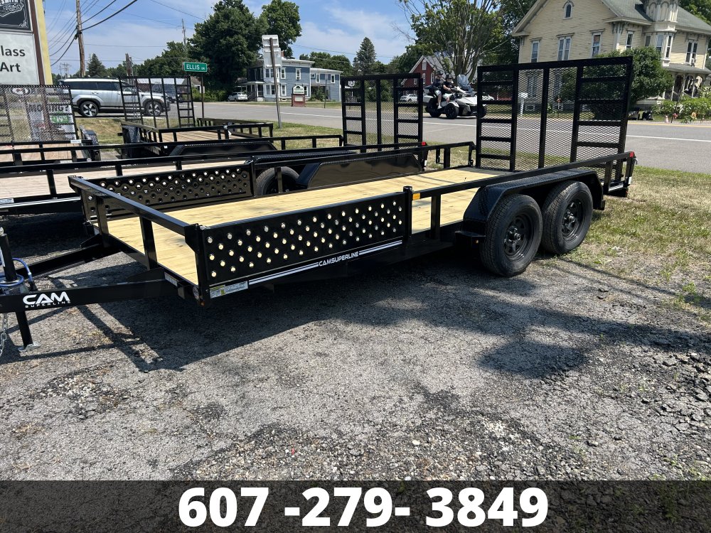 7X16 TANDEM ATV LANDSCAPE TRAILER CAM SUPERLINE Landscape Trailer