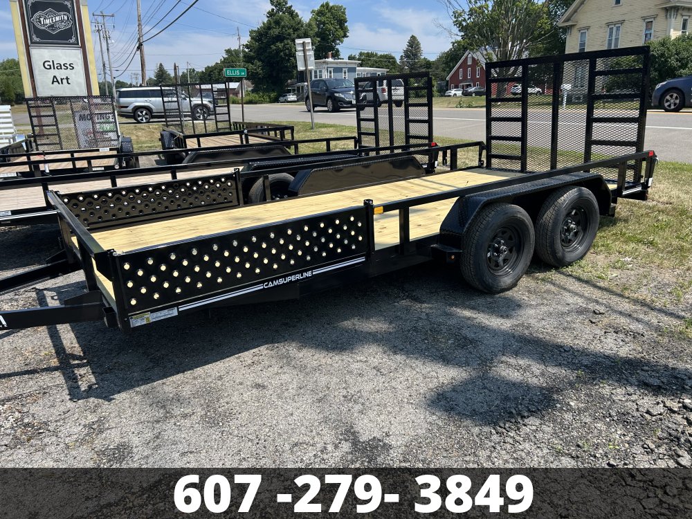 7X16 TANDEM ATV LANDSCAPE TRAILER CAM SUPERLINE Landscape Trailer