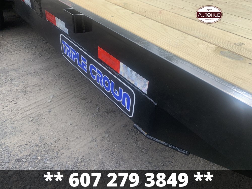 2026 TRIPLE CROWN 7x20 Flatbed Car Hauler