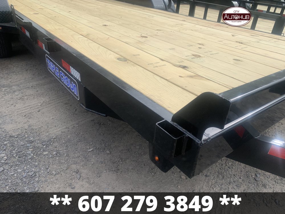 2026 TRIPLE CROWN 7x20 Flatbed Car Hauler