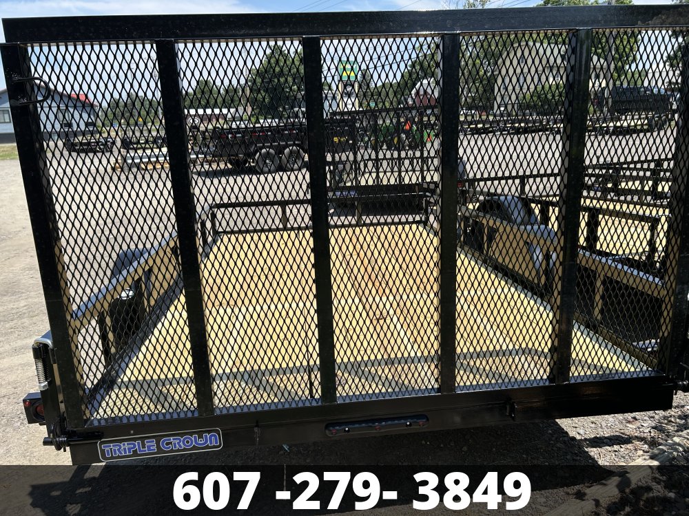 7X12 TANDEM AXLE LANDSCAPE TRIPLE CROWN Landscape Trailer