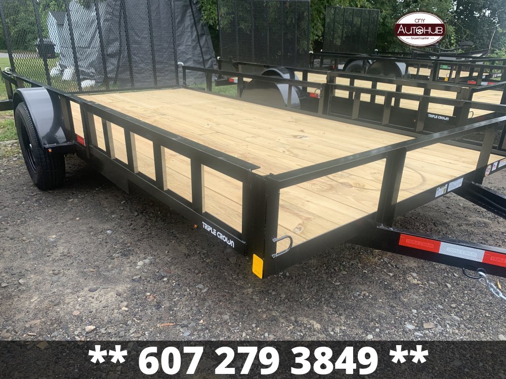 2026 TRIPLE CROWN 7x14 Landscape Trailer