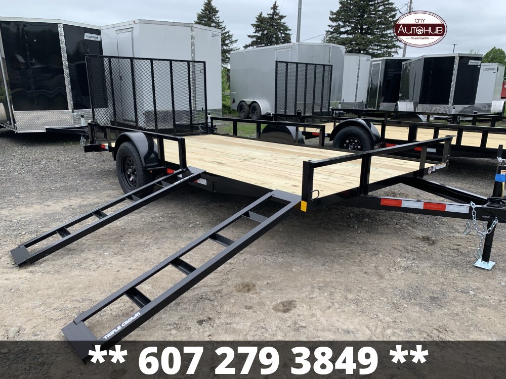 2026 TRIPLE CROWN 7x14 Landscape Trailer