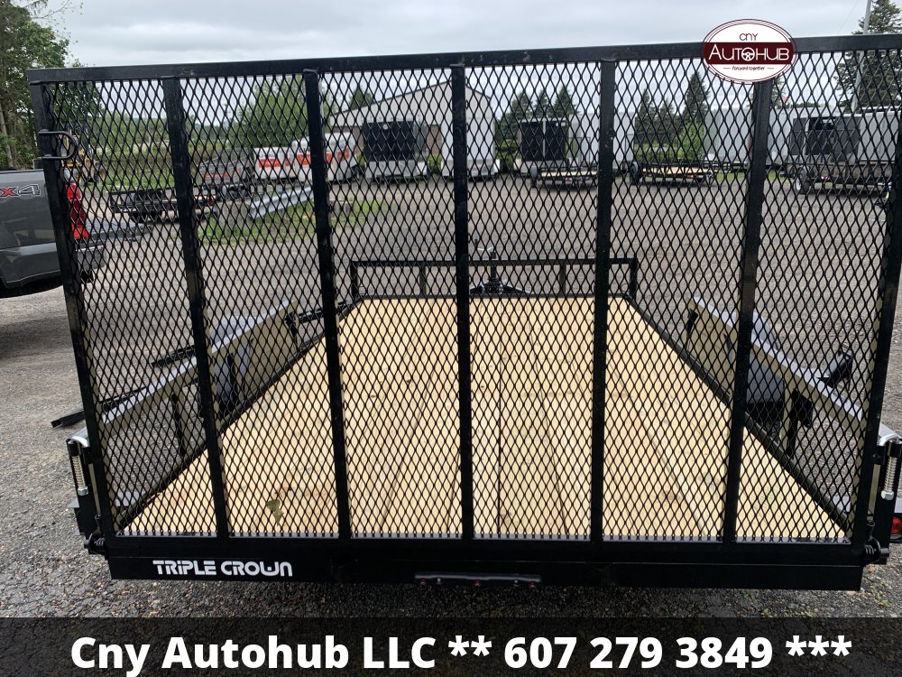2025 TRIPLE CROWN 7x12 Landscape Trailer