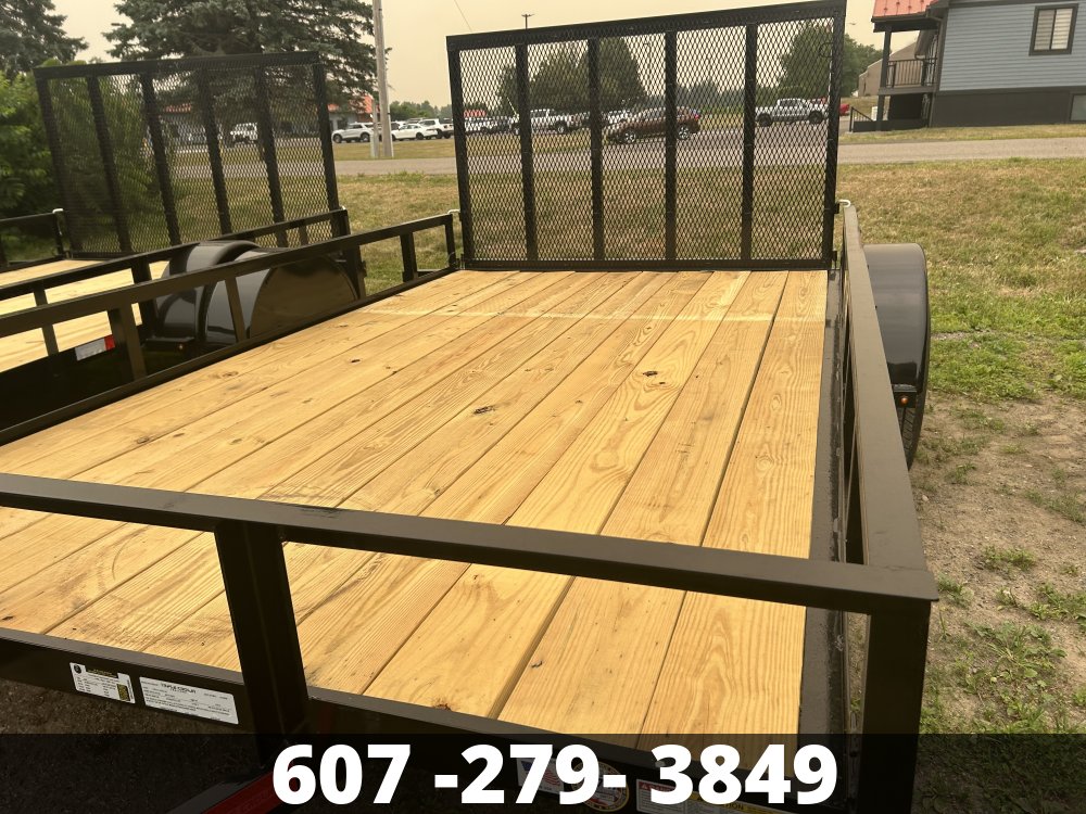 7X12 SINGLE AXLE LANDSCAPE TRAILER TRIPLE CROWN Landscape Trailer
