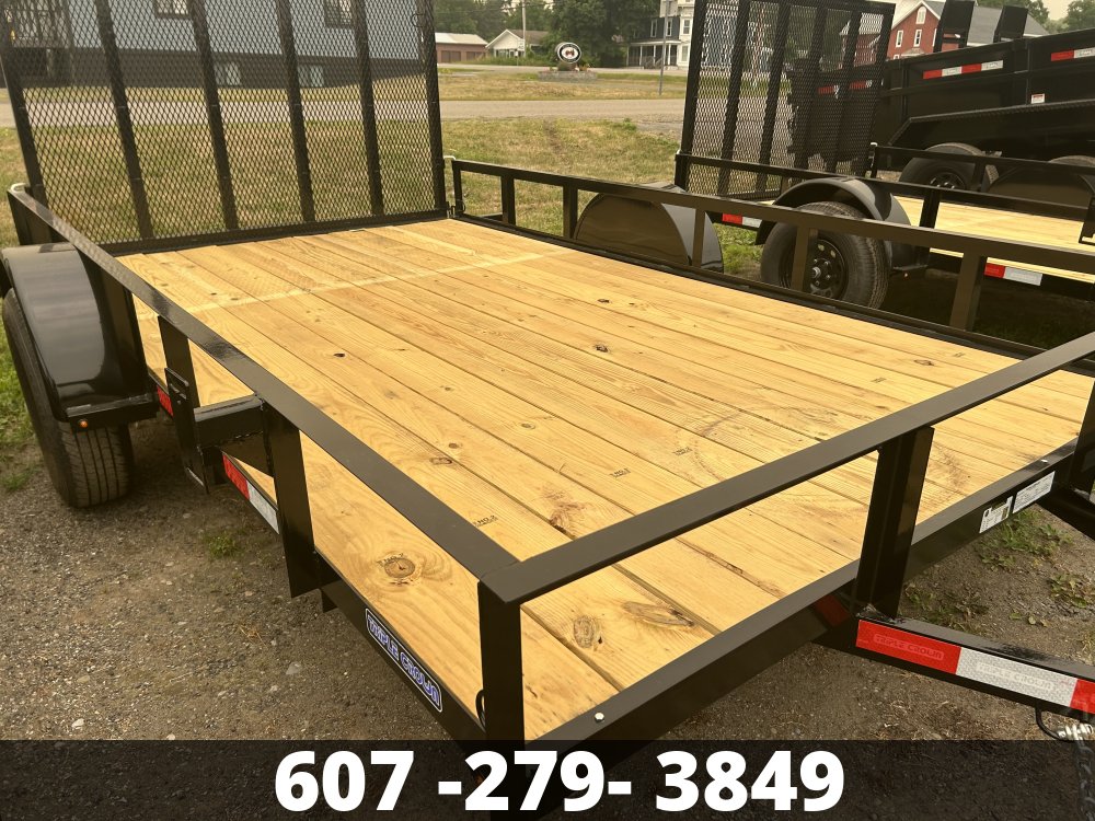 7X12 SINGLE AXLE LANDSCAPE TRAILER TRIPLE CROWN Landscape Trailer