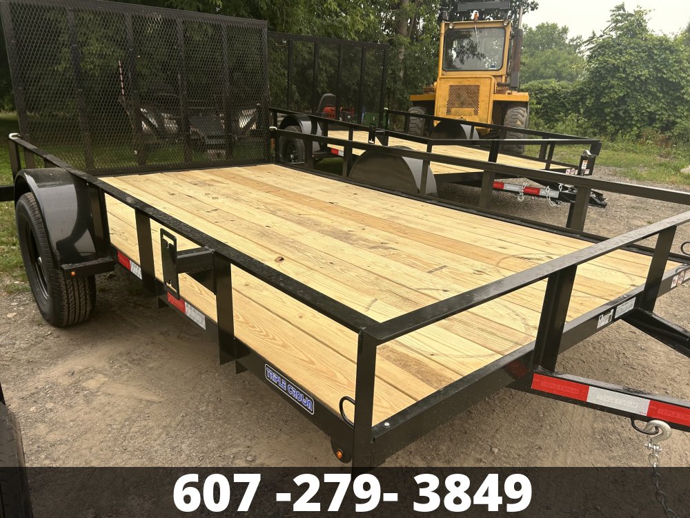 7X12 SINGLE AXLE LANDSCAPE TRAILER TRIPLE CROWN Landscape Trailer