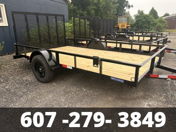 7X12 SINGLE AXLE LANDSCAPE TRAILER TRIPLE CROWN Landscape Trailer