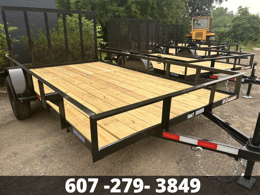 7X12 SINGLE AXLE LANDSCAPE TRAILER TRIPLE CROWN Landscape Trailer