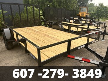 7X12 SINGLE AXLE LANDSCAPE TRAILER TRIPLE CROWN Landscape Trailer