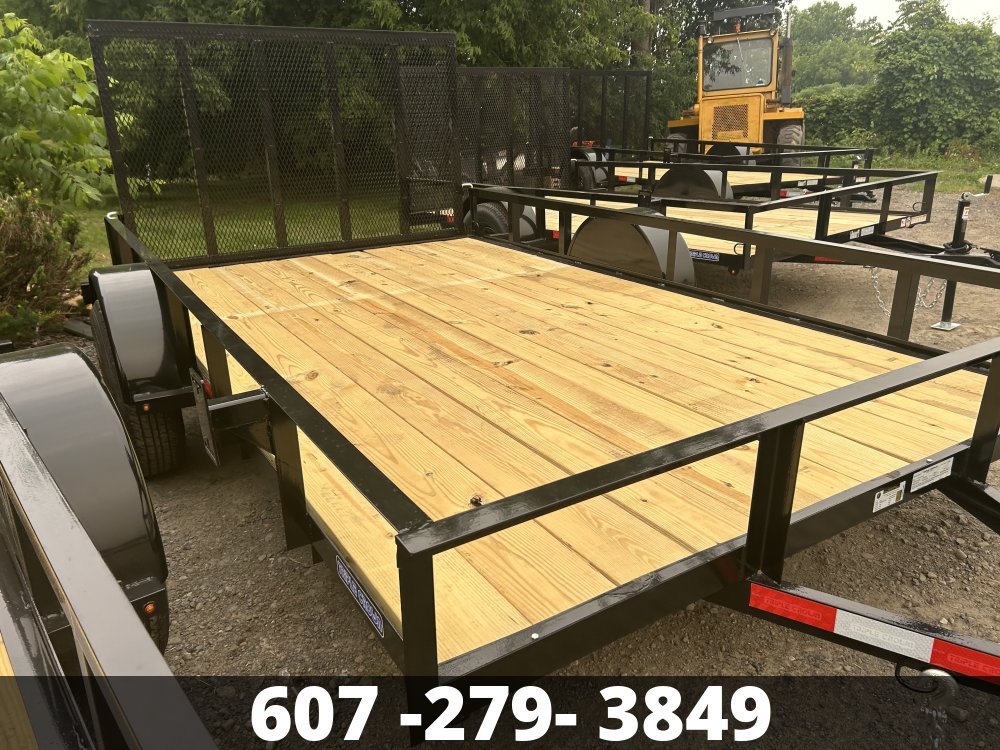 7X12 SINGLE AXLE LANDSCAPE TRAILER TRIPLE CROWN Landscape Trailer