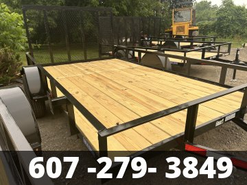 7X12 SINGLE AXLE LANDSCAPE TRAILER TRIPLE CROWN Landscape Trailer