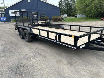 7x18 CAM TUBER TOP TANDEM AXLE 7K CAM SUPERLINE Landscape Trailer