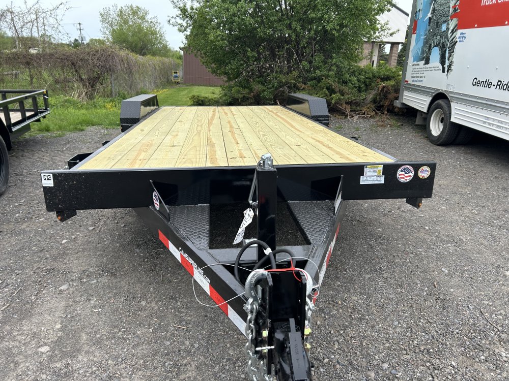 7X20 TANDEM AXLE CAR HAULER- 10K CAM SUPERLINE DECK OVER TRAILER Trailer