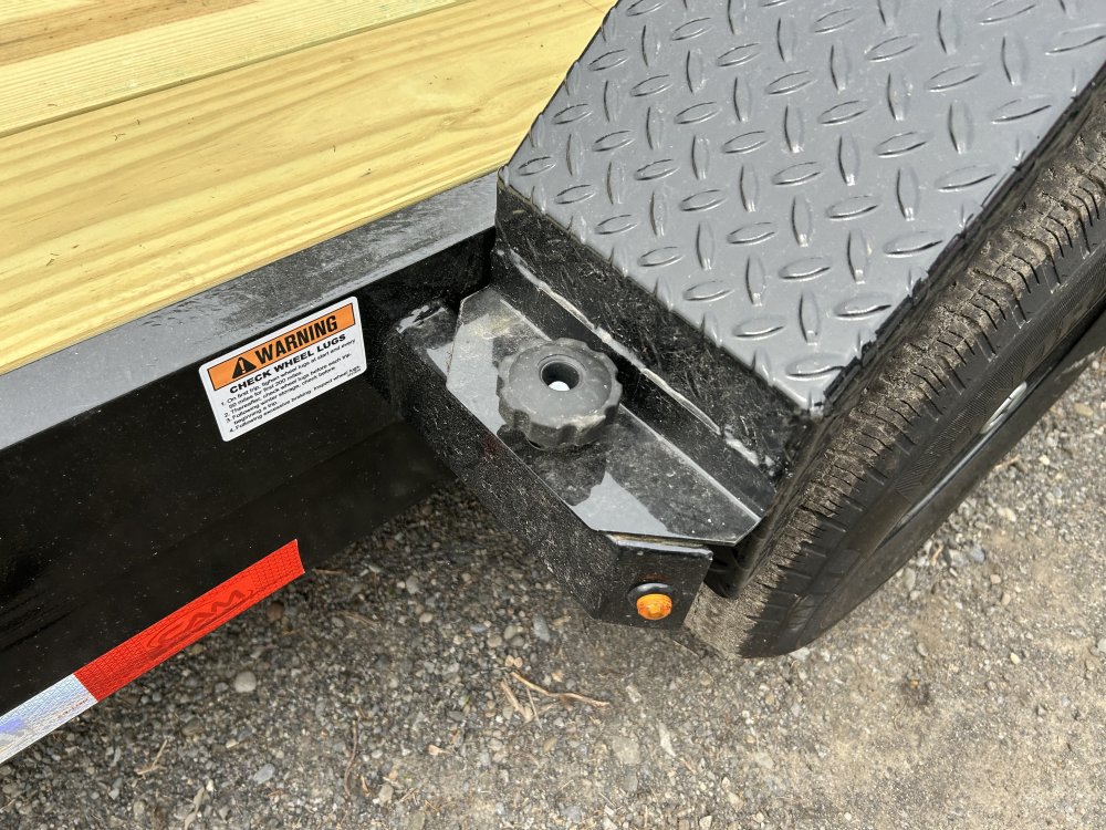 7X20 TANDEM AXLE CAR HAULER- 10K CAM SUPERLINE DECK OVER TRAILER Trailer