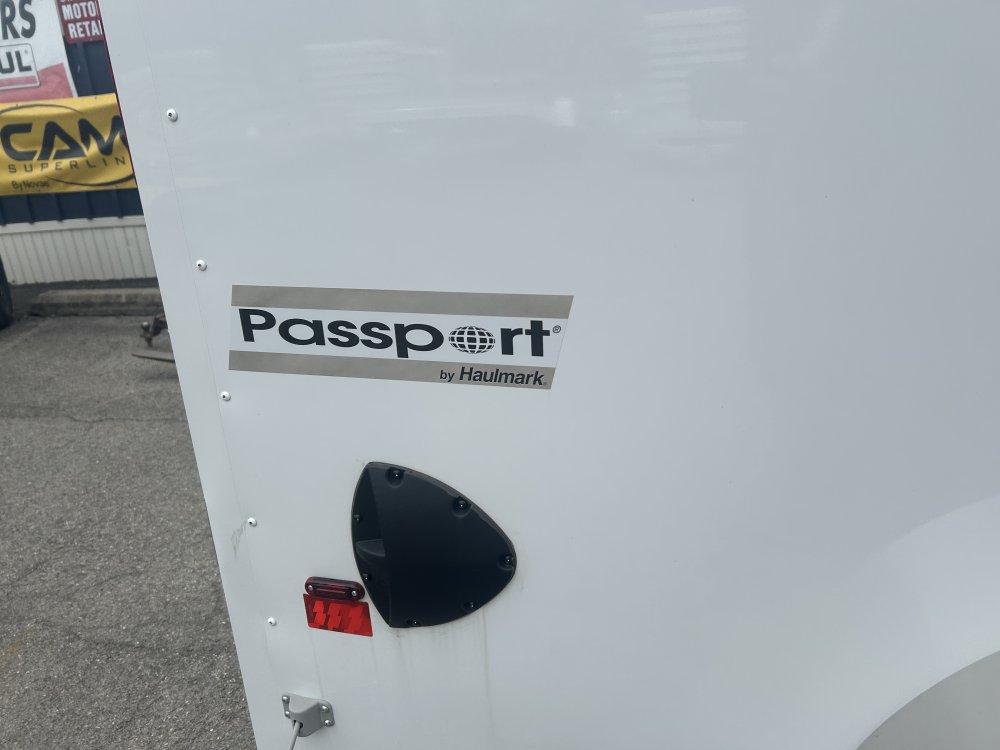 5X10 PASSPORT - REAR SWING DOOR Haulmark Enclosed Cargo Trailer